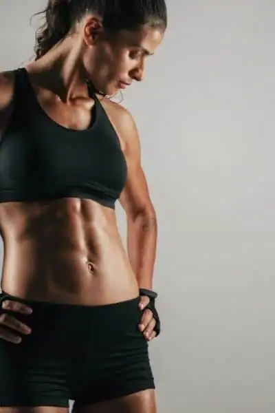 Toning Up at Home: The Ultimate Guide to Bodyweight Exercises 2 Image of woman's toned stomach after bodyweight exercises Witley and non-surgical treatment from Lipo 360