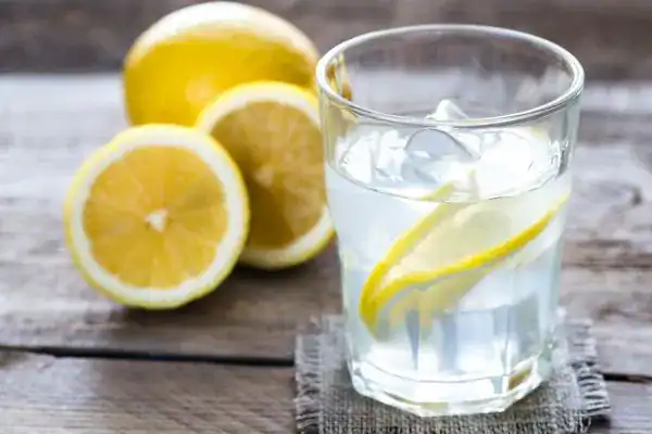 Image of lemon water to aid hydration Witley